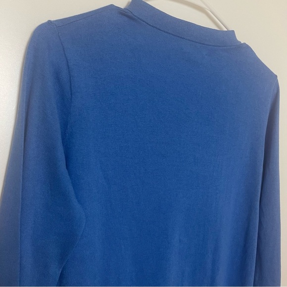 Kate Spade New York Somerset Bow Blue Cardigan, M - Picture 10 of 14